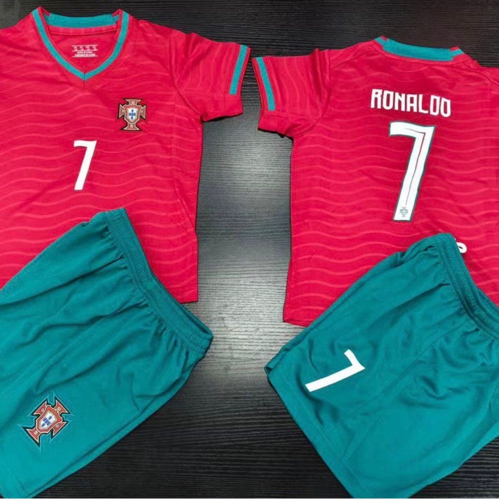 Kids Portugal Ronaldo Set Soccer  Set